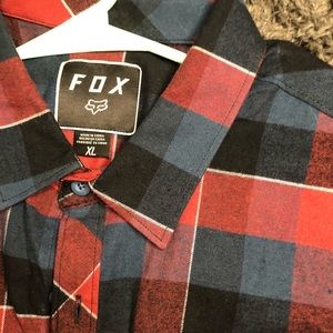 Fox button up shirt
